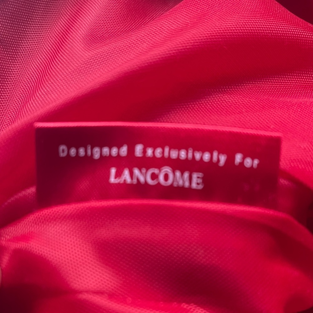 Lancôme Striped Red Blue Yellow and White Tote Bag - Picture 2 of 3